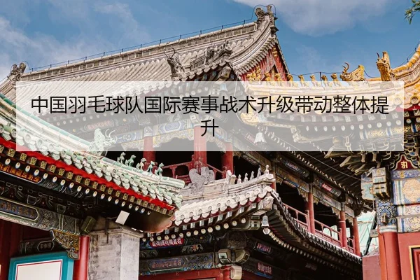 中国羽毛球队国际赛事战术升级带动整体提升（6TSports）